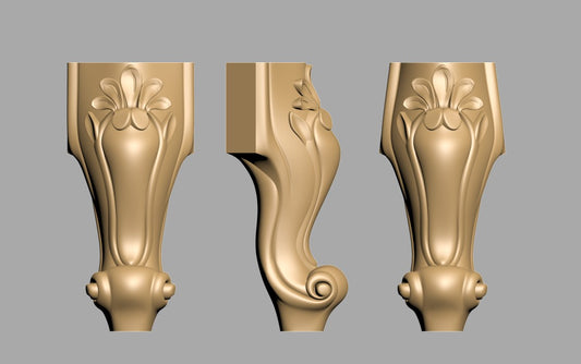 Ornament lemn - sculptura 3D - M13