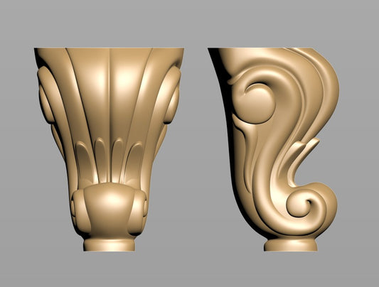 Ornament lemn - sculptura 3D - M16